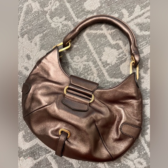 Jimmy Choo Metallic Tulita Hobo - Picture 4 of 7